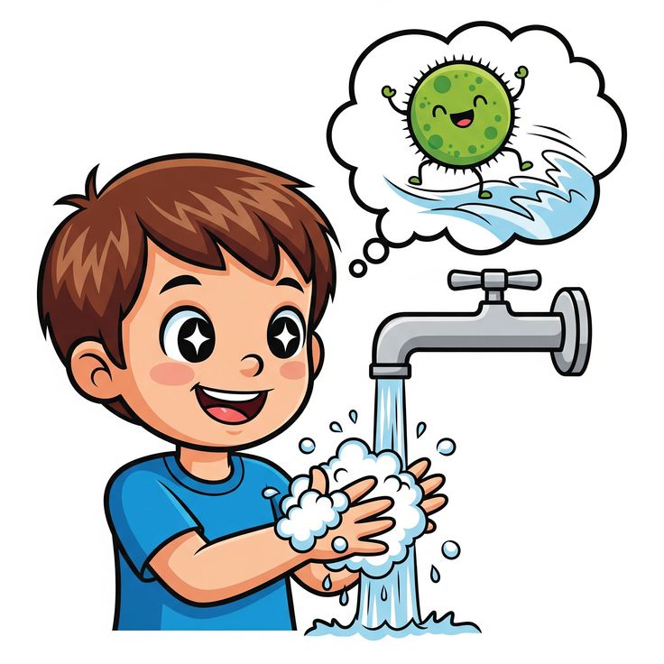 Acupressure for infection relief (wash hand regulary)